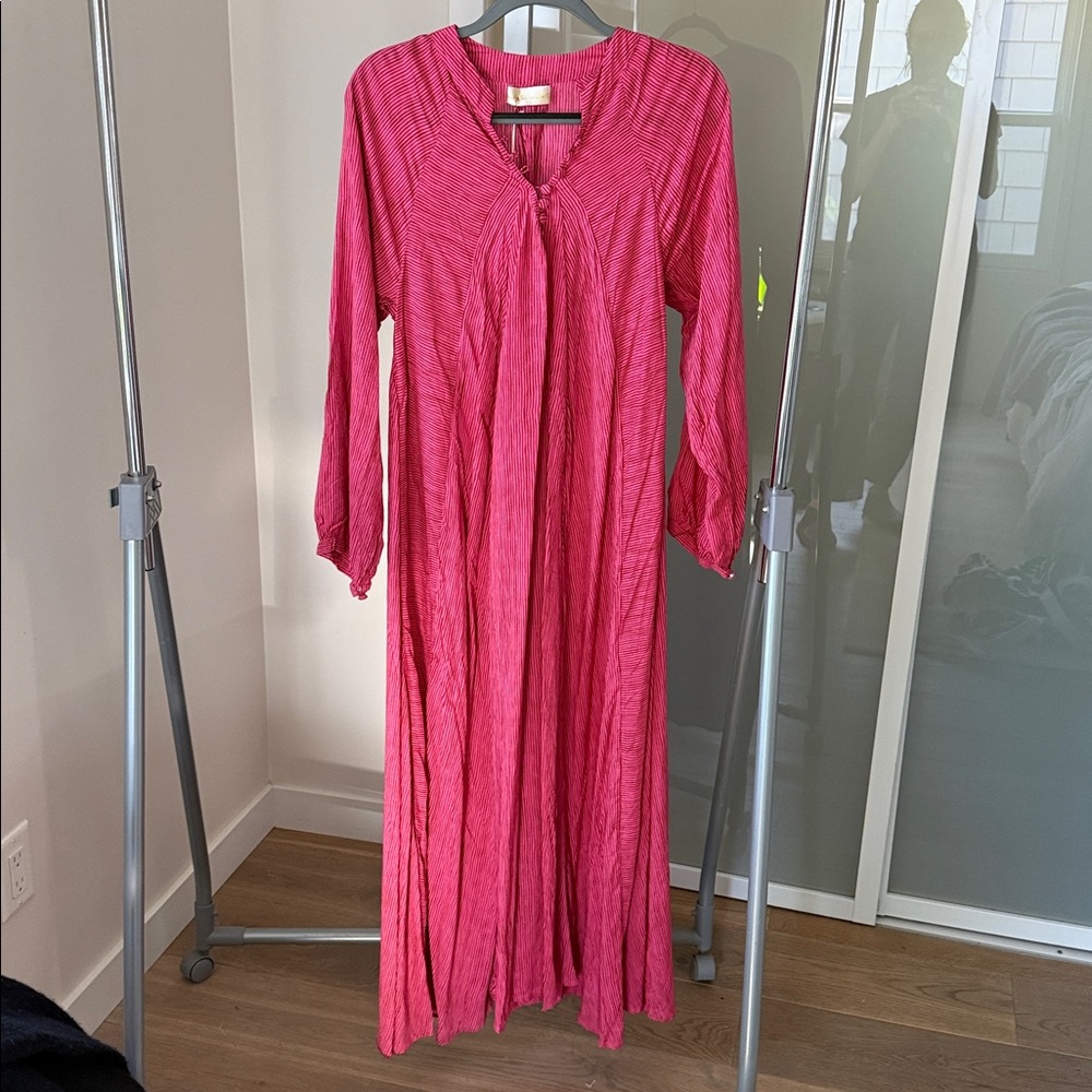 Natalie Martin Pink Maxi Dress – New with Tags